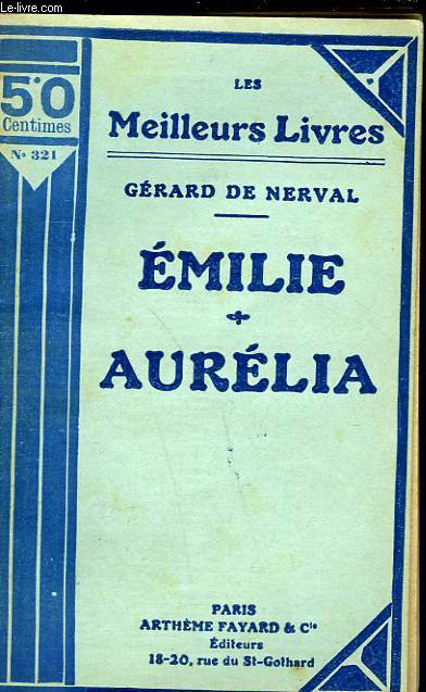 EMILIE SOUVENIRS DE LA REVOLUTION FRANCAISE - AURELIA