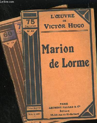 MARION DE LORME - N 43 et 44