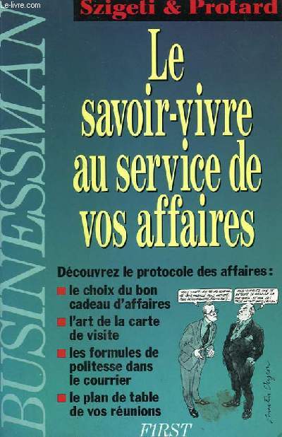 LE SAVOIR VIVRE AU SERVICES DES AFFAIRES