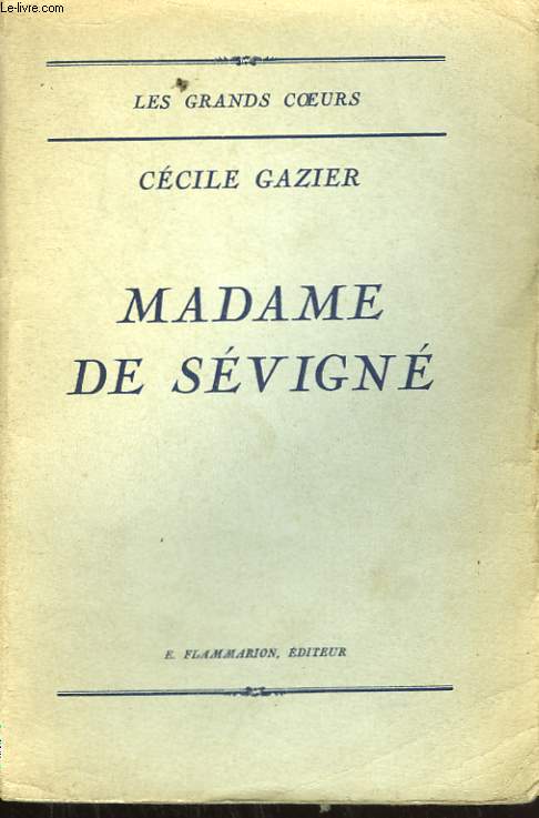 MADAME DE SEVIGNE.