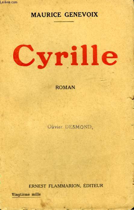 CYRILLE.