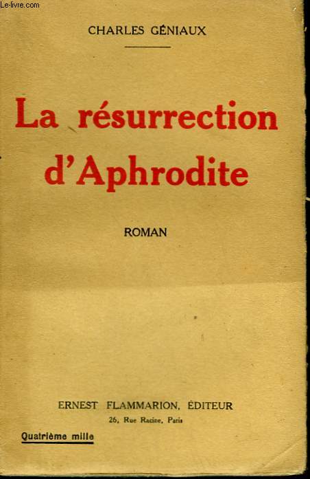 LA RESURRECTION D'APHRODITE.