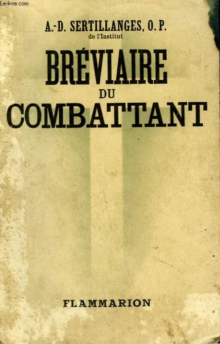 BREVIAIRE DU COMBATTANT.