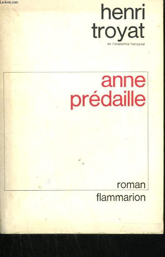 ANNE PREDAILLE.