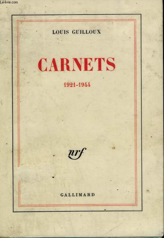 CARNETS. 1921-1944.