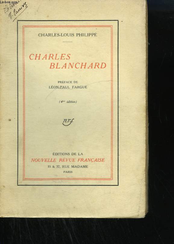 CHARLES BLANCHARD.