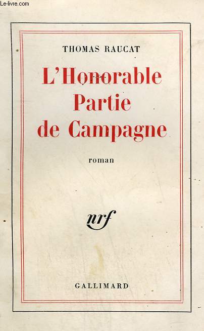 L'HONORABLE PARTIE DE CAMPAGNE.