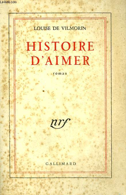 HISTOIRE D'AIMER.