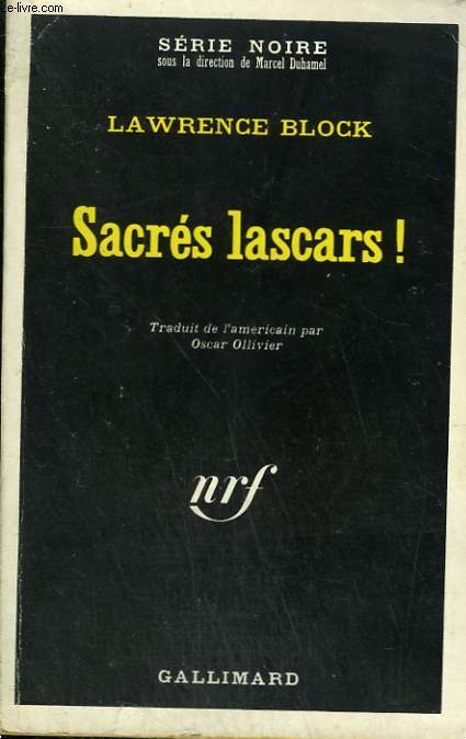 SACRES LASCARS ! COLLECTION : SERIE NOIRE N 1333