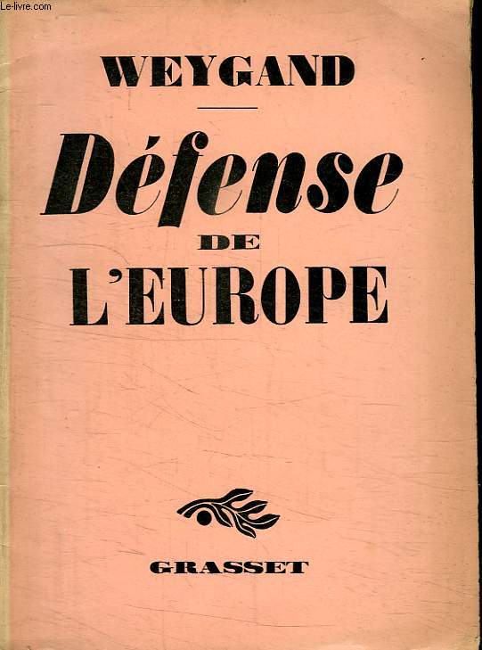 DEFENSE DE L EUROPE.