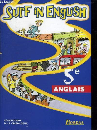 SURF IN ENGLISH. ANGLAIS 5e + CD AUDIO SOUS BLISTER.