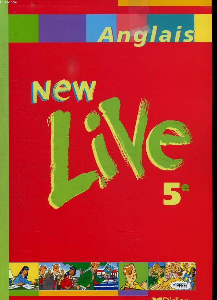 NEW LIVE ANGLAIS 5 e. CD AUDIO FOURNI.