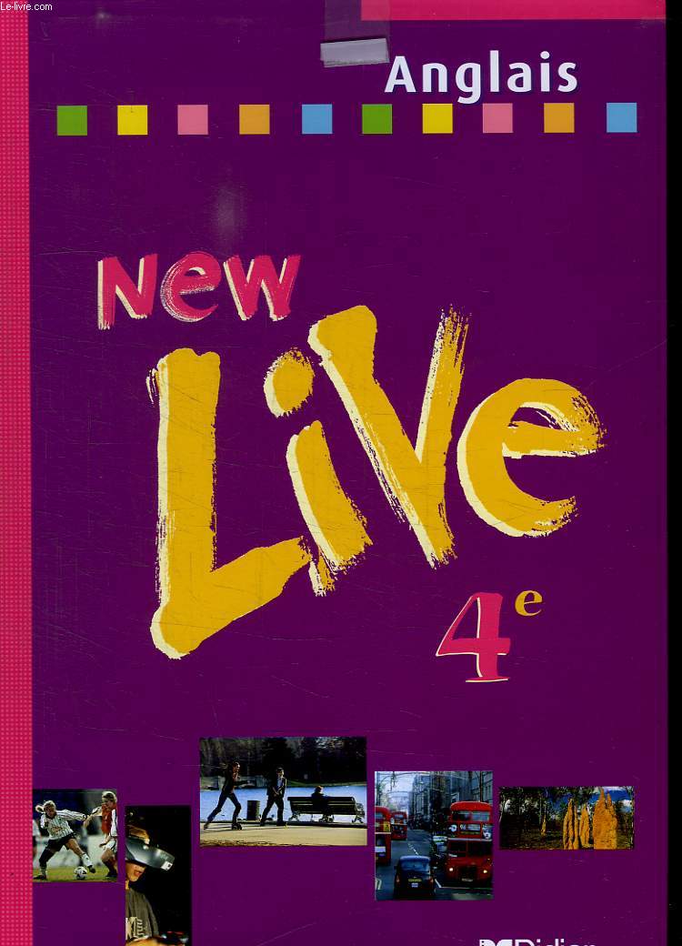 NEW LIVE 4 e + CD DE DEMONTRATION SOUS BLISTER.