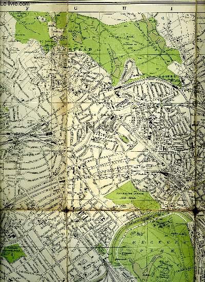 PLAN DE LONDRES DRAWN AND ENGRAVED EXPRESSLY.