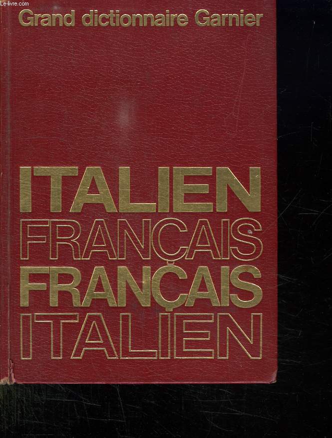 DICTIONNAIRE ITALIEN FRANCAIS ET FRANCAIS ITALIEN.
