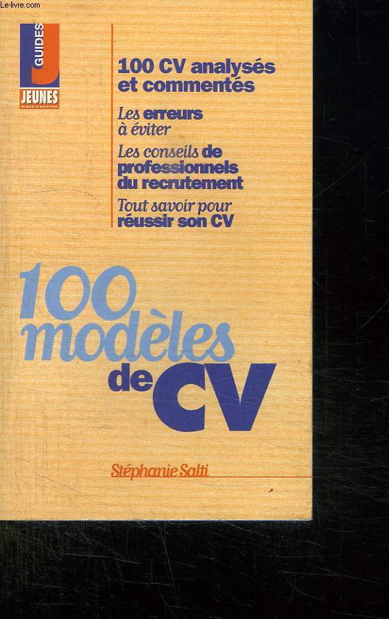 100 MODELES DE CV.
