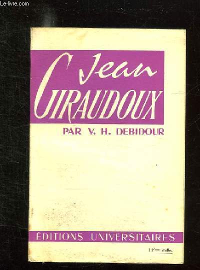 JEAN GIRAUDOUX. 2em EDITION.