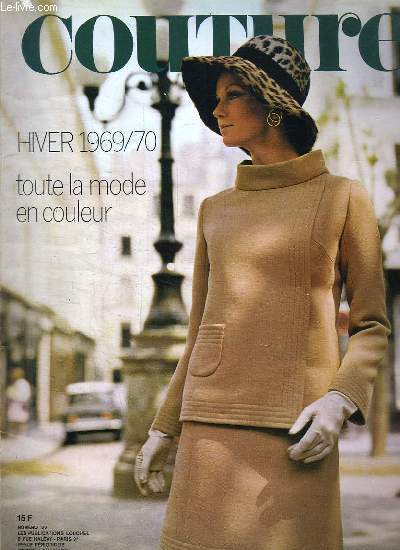 COUTURE N 39. HIVER 1970. TOUTE LA MODE EN COULEURS.