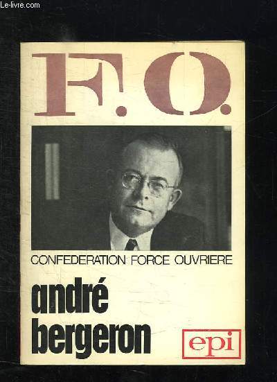 FO. CONFEDERATION, FORCE, OUVRIERE.