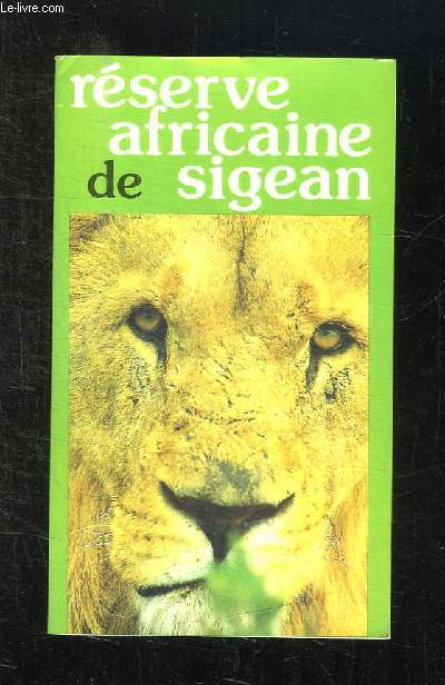 RESERVE AFRICAIN DE SIGEAN.