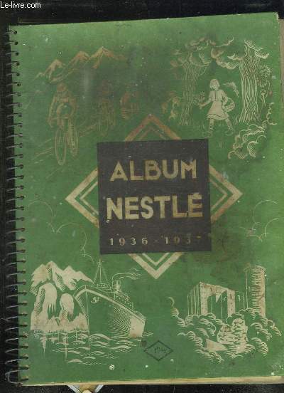 ALBUM NESTLE 1936 - 1937. INCOMPLET.