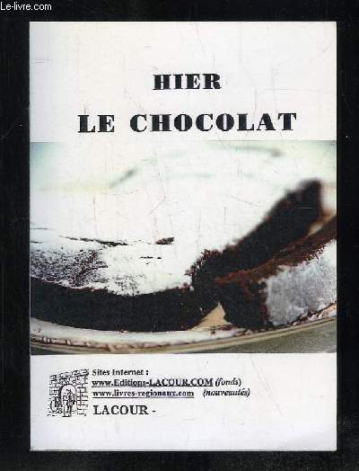 LE CHOCOLAT EN 50 RECETTES.