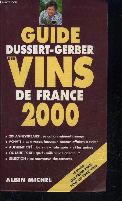 GUIDE DUSSERT GERBER DES VINS DE FRANCE 2000