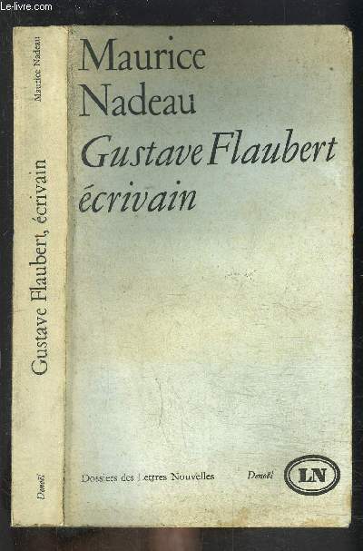 GUSTAVE FLAUBERT ECRIVAIN