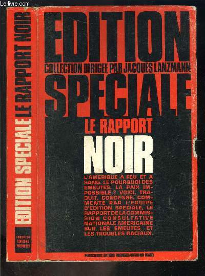 EDITION SPECIAL- LE RAPPORT NOIR