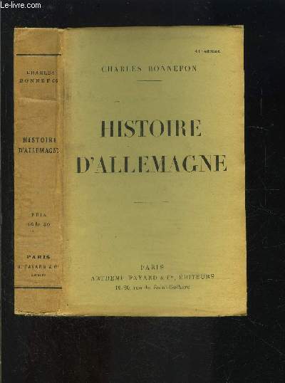 HISTOIRE DE L ALLEMAGNE