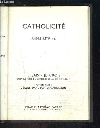 CATHOLICITE- JE SAIS- JE CROIS N8. 87