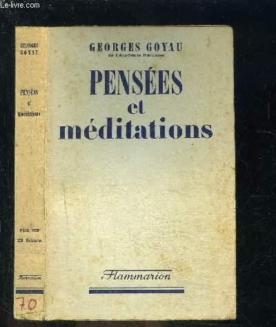 PENSEES ET MEDITATIONS