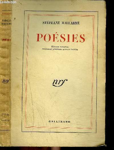 POESIES : EDITION COMPLETE CONTENANT PLUSIEURS POEMES INEDITS