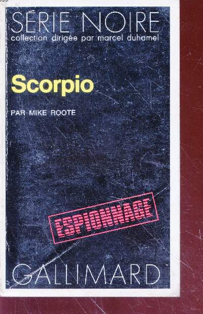 Scorpio collection srie noire n1663