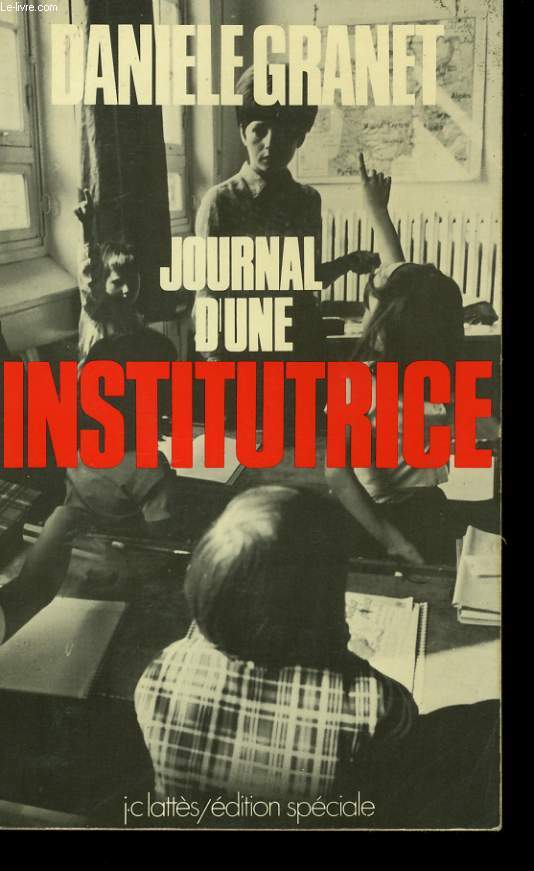 JOURNAL D'UNE INSTITUTRICE