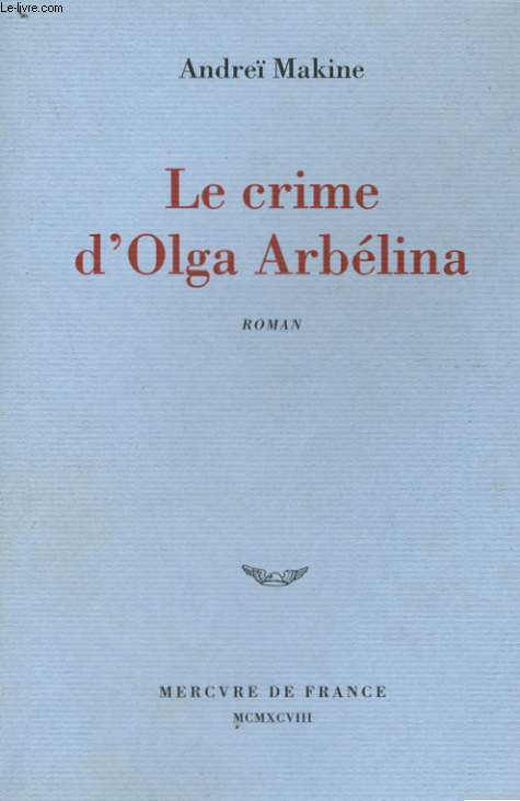 LE CRIME D'OLGA ARBELINA