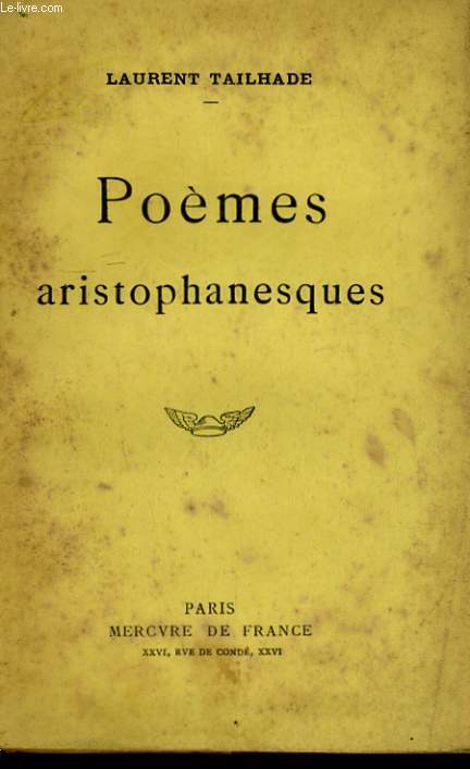 POEMES ARISTOPHANESQUES