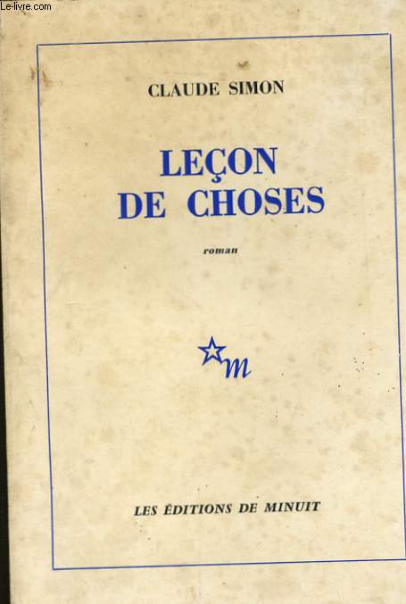 LECON DE CHOSES
