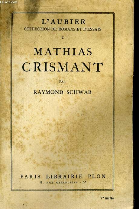 MATHIAS CRISMANT