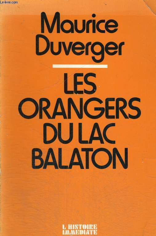 Les orangers du Lac Balaton