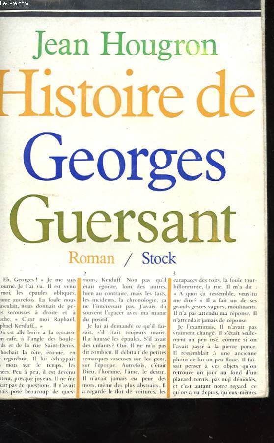 HISTOIRE DE GEORGES GUERSANT