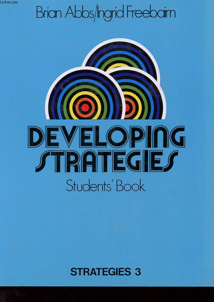 DEVELOPING STRATEGIES - STUDENTS' BOOK