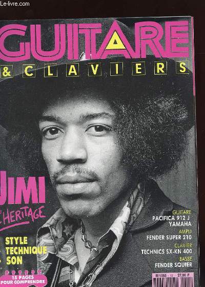 GUITARE ET CLAVIERS N121 - JIMI L'HERITAGE