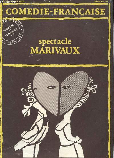 COMEDIE-FRANCAISE N45 - SPECTACLE MARIVAUX
