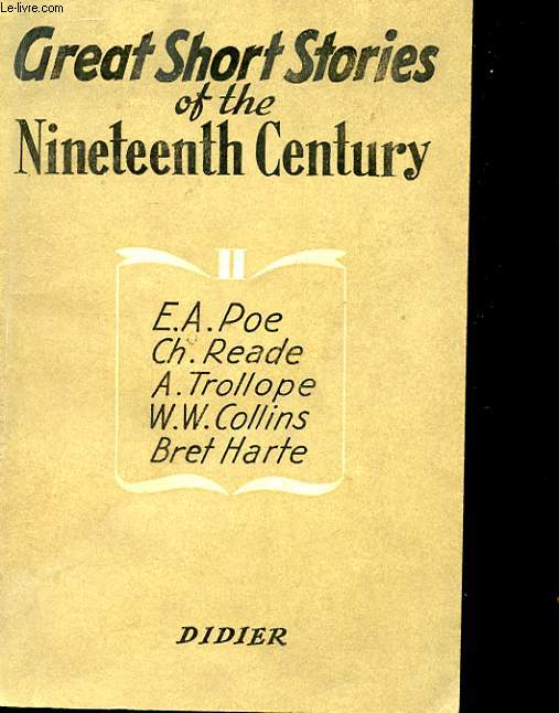 GREAT SHORT STORIES OF THE NINETEENTH CENTURY