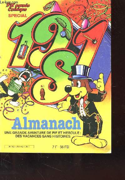 ALMANACH 1981 - PIF PARADE COMIQUE SPECIAL