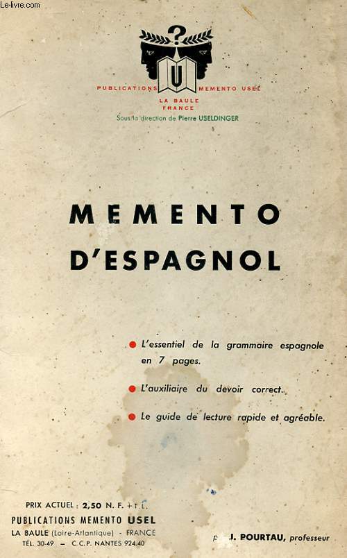 MEMENTO D'ESPAGNOL