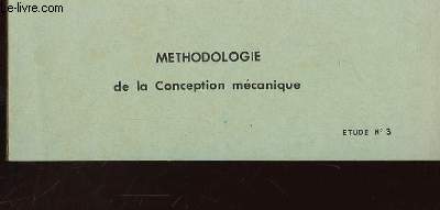 METHODOLOGIE DE LA CONCEPTION MECANIQUE - ETUDE N3