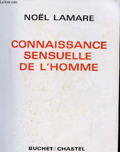 CONNAISSANCE SENSUELLE DE L'HOMME