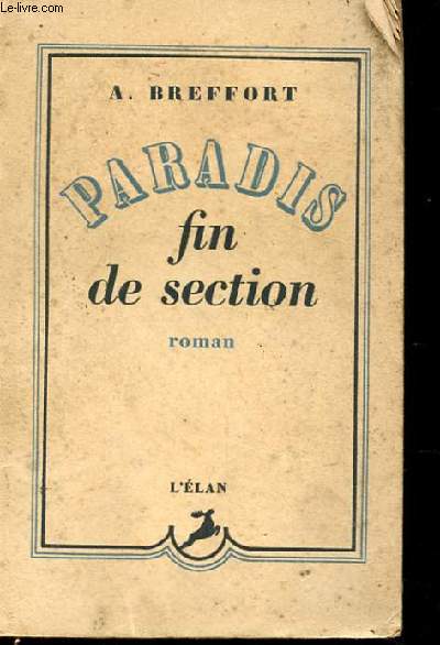 PARADIS FIN DE SECTION ROMAN